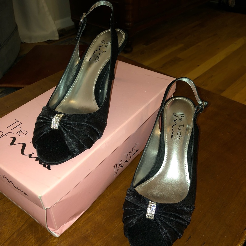 Black Touch of Nina Heels